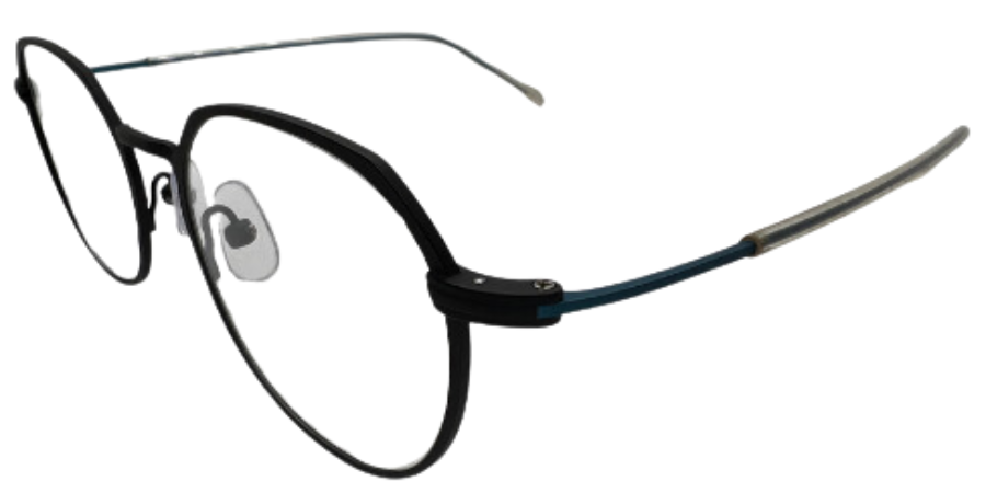 Zio Z281 C.13 Matt Black/aqua blue